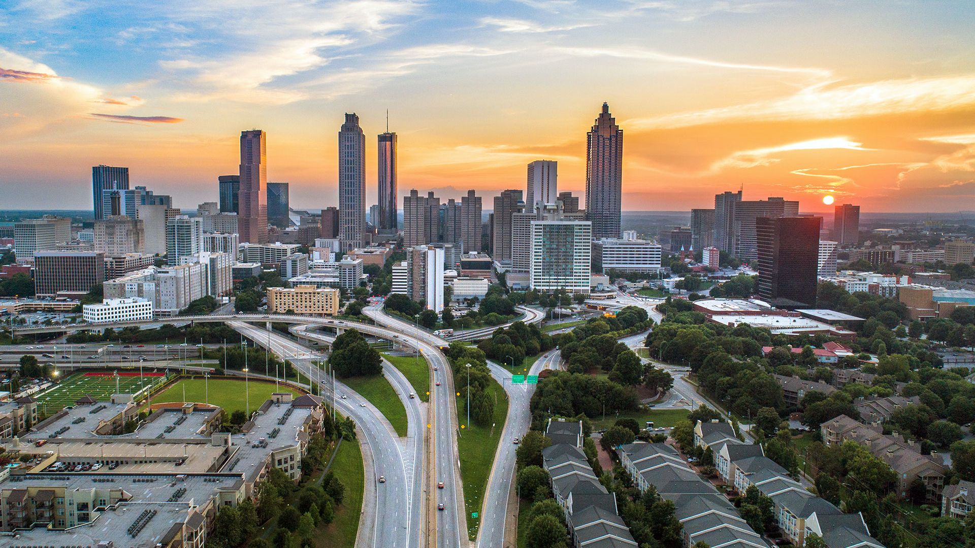 © Kapsch TrafficCom Atlanta Skyline, GA-USA